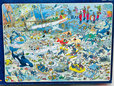 Deep Sea Fun Jigsaw Puzzle by Jan Van Haasteren Jumbo 17079