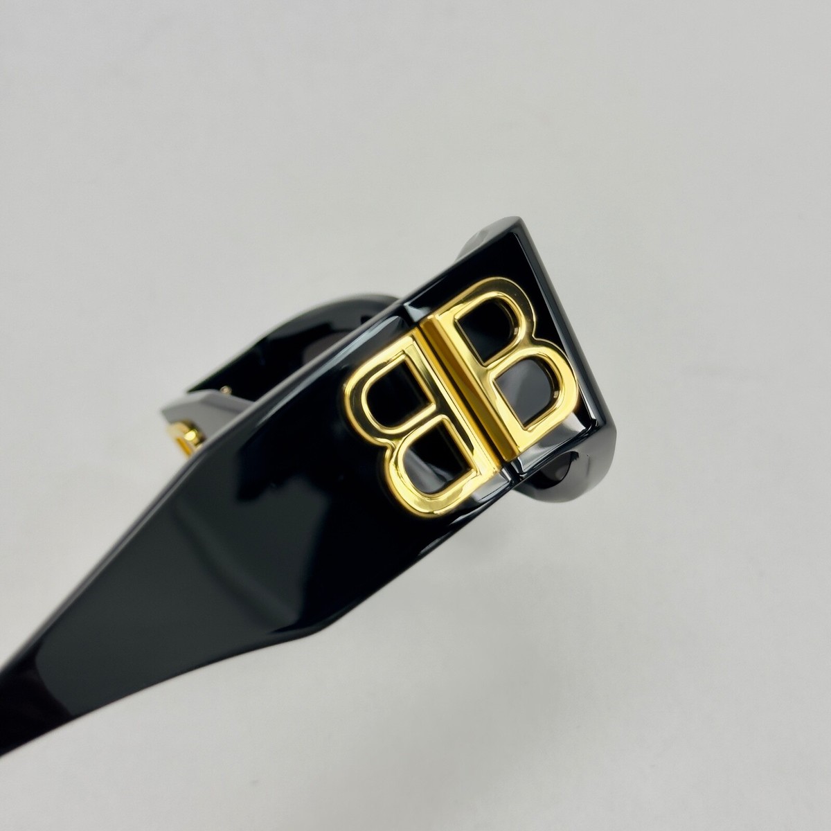 BALENCIAGA BOSSY Cat 0321 Black Fashion Geometric Unisex Sunglass