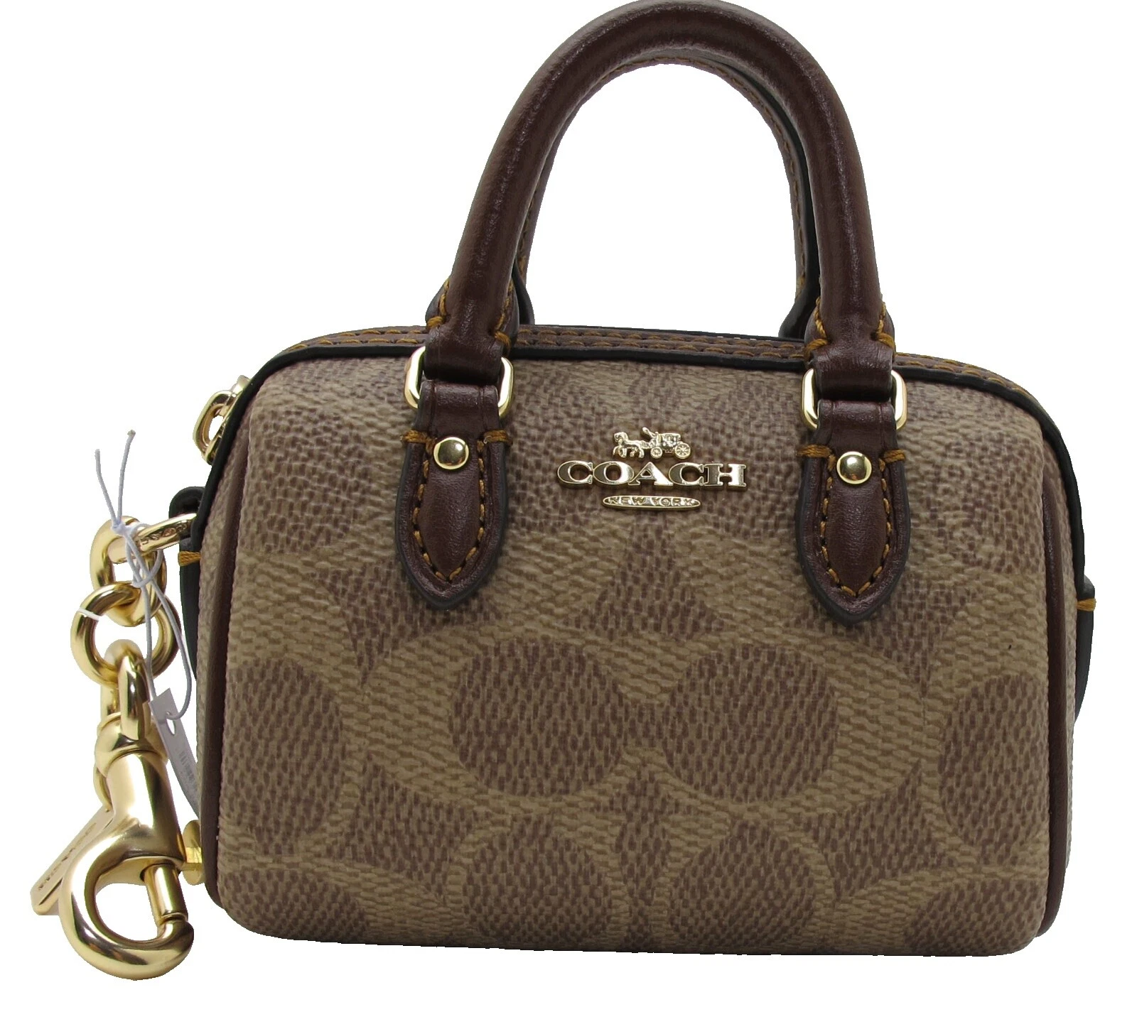 Bolso de Mano Marrón Coach accesorios para De mujer