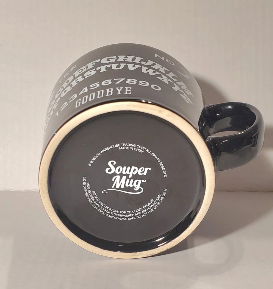 Taza sopa sopera Boston Warehouse 24 OZ con tapa, tablero Spirit Foto 2 de 2