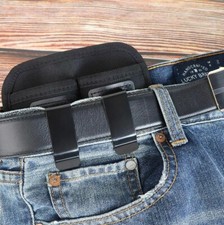 Tactical Concealed Carry IWB Double Magazine Holster for Single/Double Stack Mag