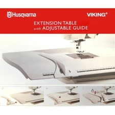 Husqvarna Viking EXTENSION TABLE w/ ADJUSTABLE GUIDE Sewing Machine #920 437-096