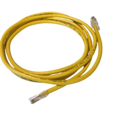 6 Ft CAT5E - Yellow Network Patch Cable, 350MHz
