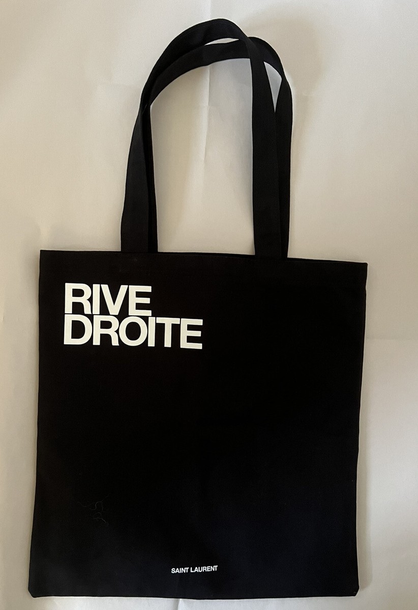 SAINT LAURENT RIVE DROITE EXCLUSIVE BLACK TOTE BAG- NEW IN SAINT LAURENT RIVE DROITE EXCLUSIVE BLACK TOTE BAG- NEW IN