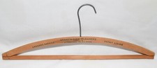 Vintage Brentwood Cleaners Laundry Service and Expert Dyeing 16-inch Wood Hanger