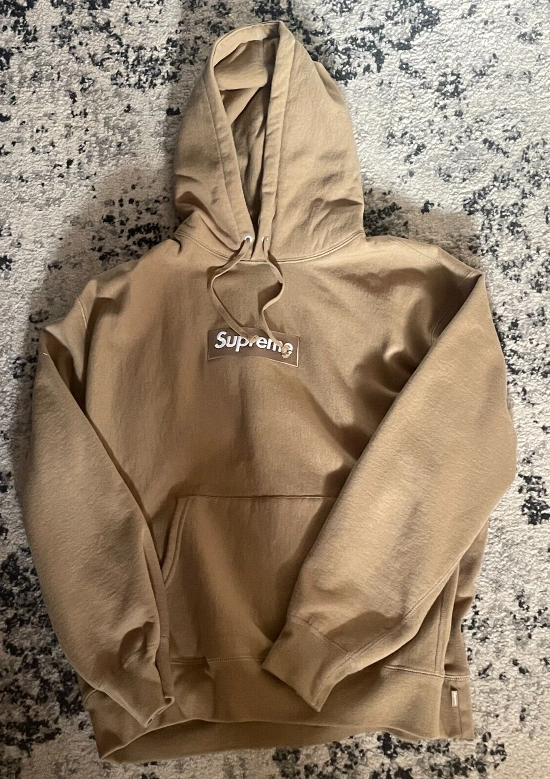 Sweat à capuche logo Supreme Box taille L FW23 porté une fois