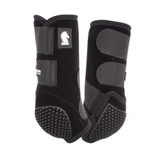 Classic Equine Flexion by Legacy2 Front Support Boots Black Medium