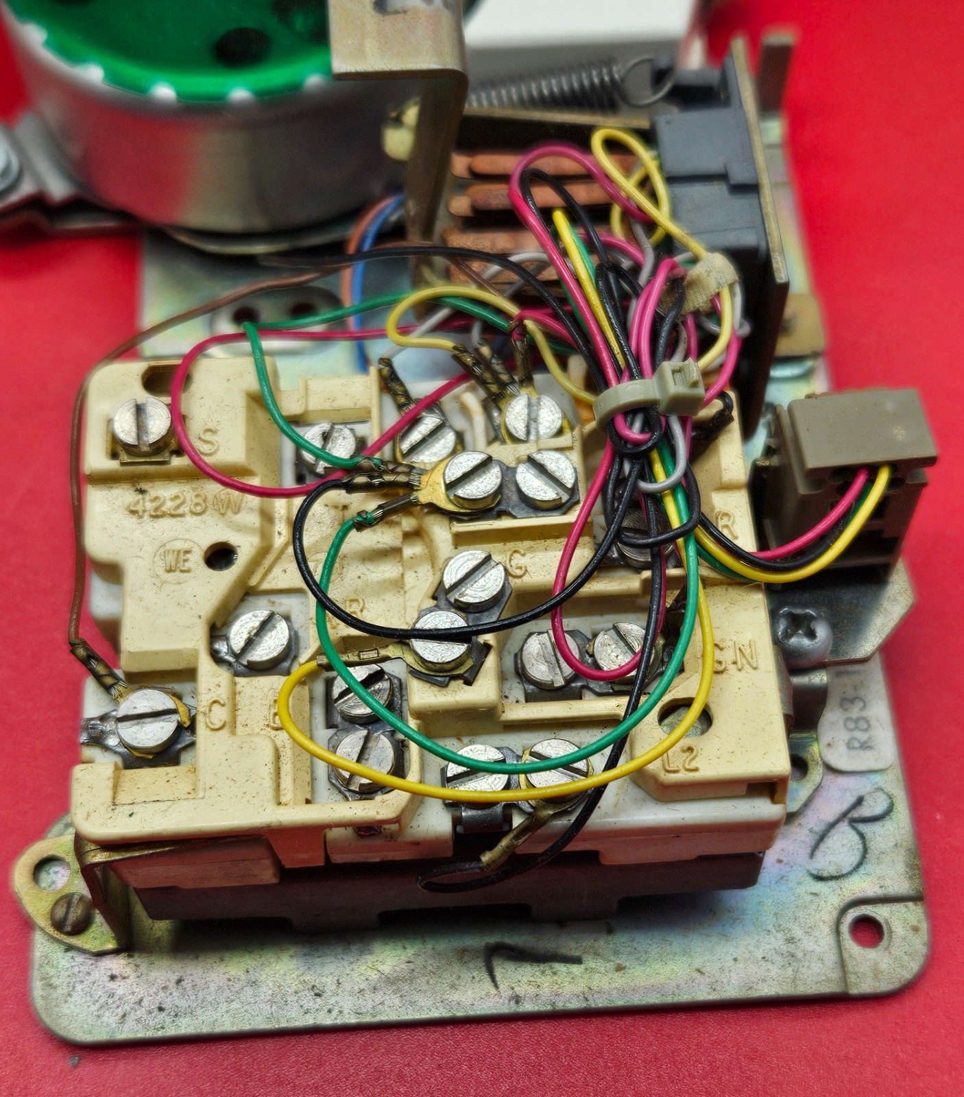 vintage Western Electric model 581A telephone base Bell Systems