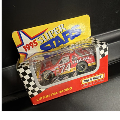 Matchbox Limited Edition 1995 Super Stars Lipton Tea Racing #74 Chevy 1:64