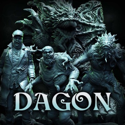 Father Dagon and Deep Ones Collection | Lovecraft, Elder God | D&D Cosmic Horror