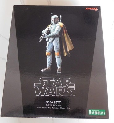BOBA FETT CLOUD CITY KOTOBUKIYA ARTFX 1/10 SCALE MODEL FIGURE STAR WARS