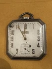 Gruen Version Pocket Watch 14K GF Case Working Ole Miss Football Coach Ed Walker