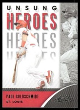 2021 Panini Absolute #UH-5 Paul Goldschmidt Unsung Heroes Retail
