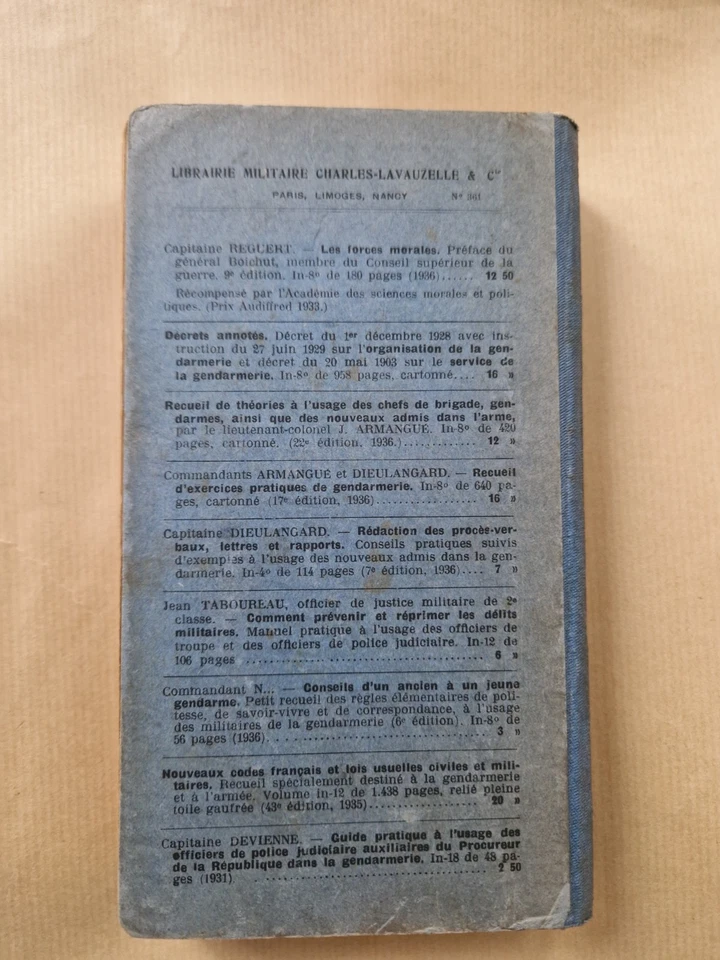 Livret Code De La Route et Police De Circulation 🚔 1937 - Photo 2/4