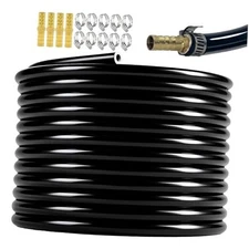 3/8 inch Self Sinking Aeration Hose,100 Feet Weighted Pond Aerator Tubing 100FT