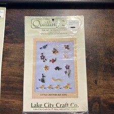 Quilling Kit The Art of Paper Filigree "Little Critters" Kit 282 NEW - Unopened