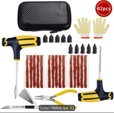 Emergency Tubeless Tyre Repair Tool THandle Heavy Duty Universal Puncture Repair