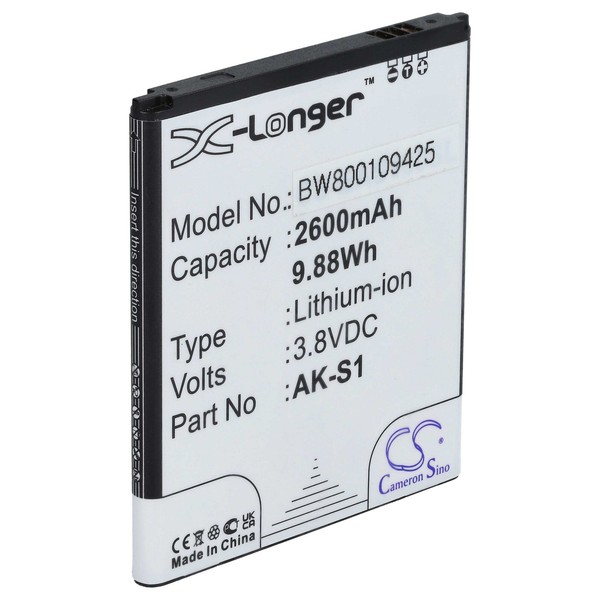 Akku FüR Emporia AK-S1(V1.0) AK-S1 2600Mah-image