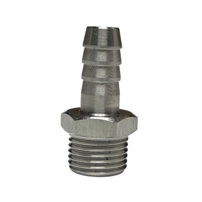 M16X1.5 Male Thread To 10mm 3/8  Hose Barb Stainless Steel Fitting Adapter