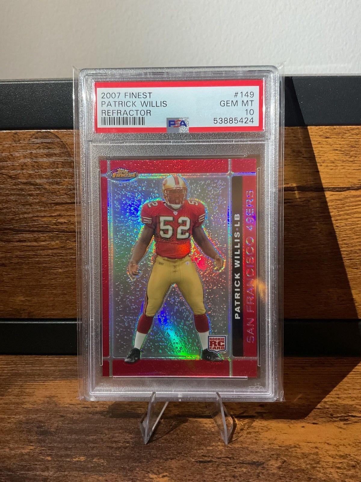 Patrick Willis Finest #149 Refractor