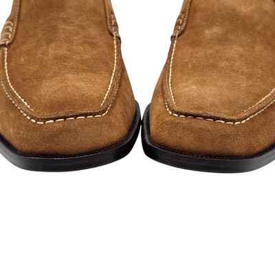 NEW Donald J. Pliner Italy Camel Tan Sport Suede Loafers Dress Shoes Men size 7M NEW Donald J. Pliner Italy Camel Tan Sport Suede Loafers  main image 3