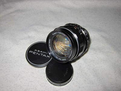 Super-Takumar 50mm 1:1.4 ... early 8 ELEMENTS ... Asahi Pentax M42 screw mount.
