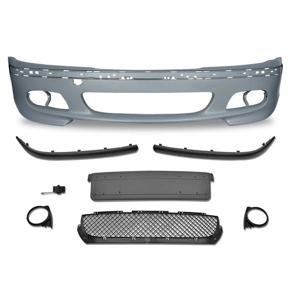 JOM FrontstoßStange FüR BMW 3Er E46 Limo 1998-2005 / Touring 1999-2005 Grau-image