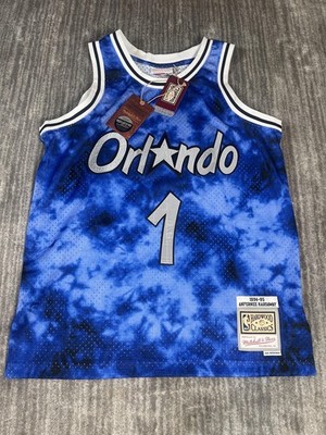 Orlando Magic Jersey Mens M NBA Basketball Anfernee Hardaway Mitchell & Ness