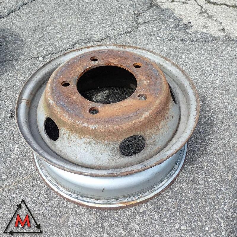 Ruota acciaio 5,5Jx16 5x190 RENAULT MASTER MK1 1981-1997 usata (110731)