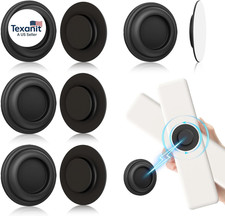 4Pcs Magnetic Remote Control Holder, Upgrades Silicone Wall Mount Self-Adhesive