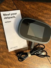 Verizon Jetpack MiFi 8800L Mobile Internet Hotspot With Charging Cord And Manual