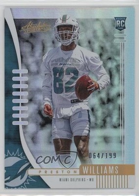 2019 Panini Absolute Rookie Spectrum 64/199 Preston Williams #170 0q3
