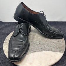 Allen Edmonds Parkway Black Leather Cap Toe Oxford Dress Shoes Men's Size 12 D