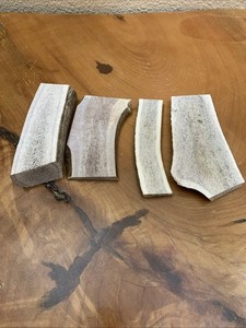 4-Premium Oregon elk split dog chew