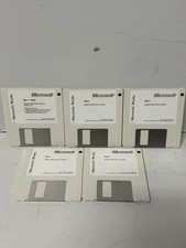 Microsoft Works v.3.0 1992 Apple Macintosh Computer Software 5 3.5" Floppy Disks