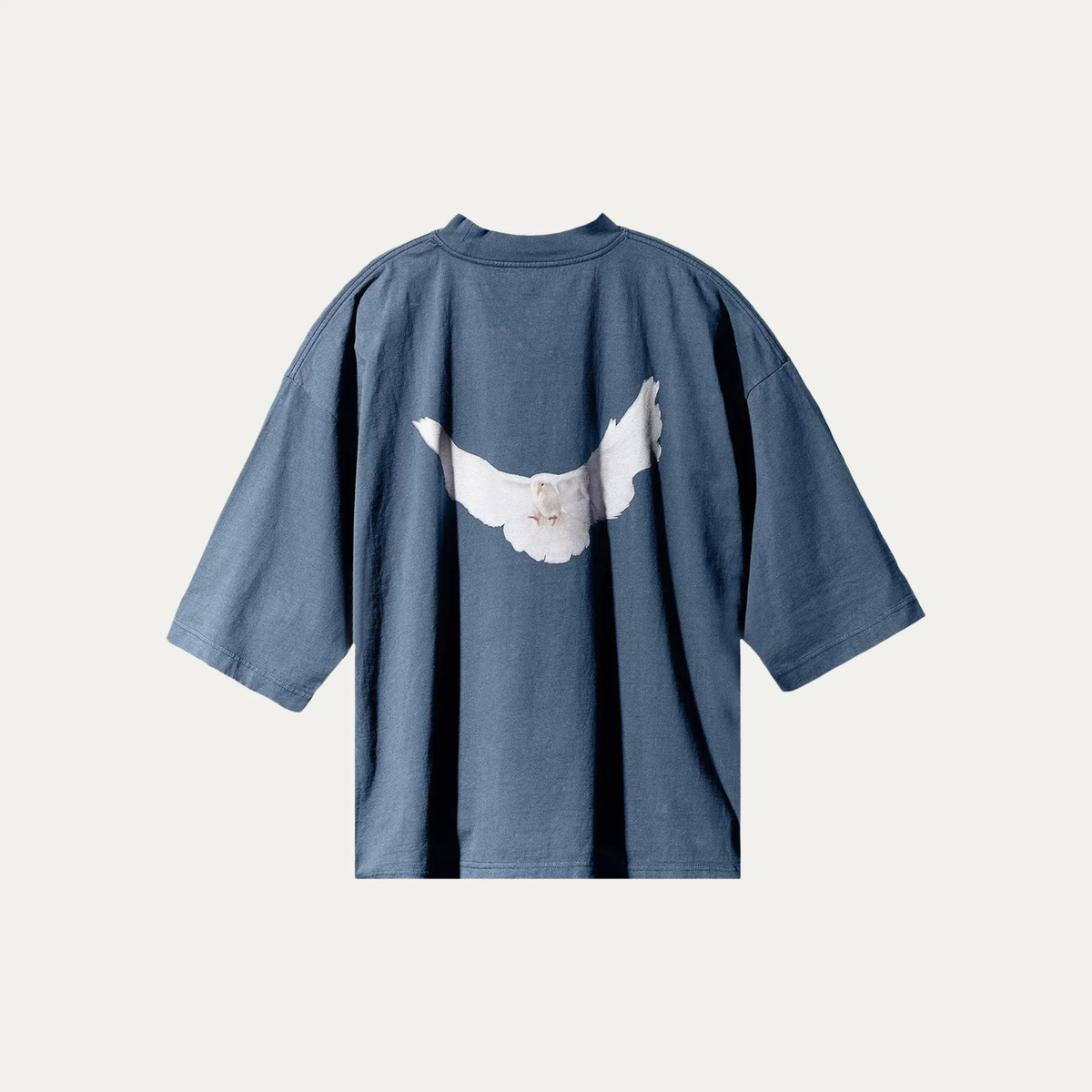 Yeezy Gap Engineered by Balenciaga Dove 3/4 Sleeve Tee Dark Blue