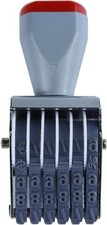 6 Digit Number Roller Stamp Changeable Date Price