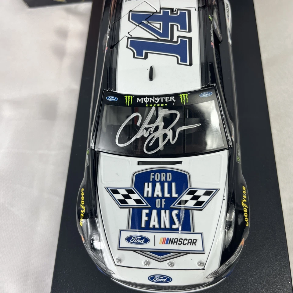 Autografiado 2018 Clint Bowyer #14 Ford Salón de los Fans 1/24 Lionel Nascar 1/321 Foto 4 de 4