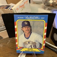 1987 Fleer Limited Edition Robin Yount Baseball Card #44 Mint FREE SHIPPING