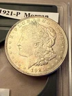 1921 P Morgan Silver Dollar $1 90% United States Silver Coin + Plastic Case!
