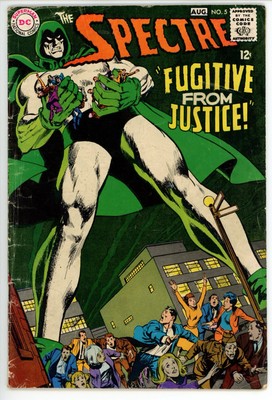 The Spectre #5 (1968) Cover Art by Neal Adams VG-