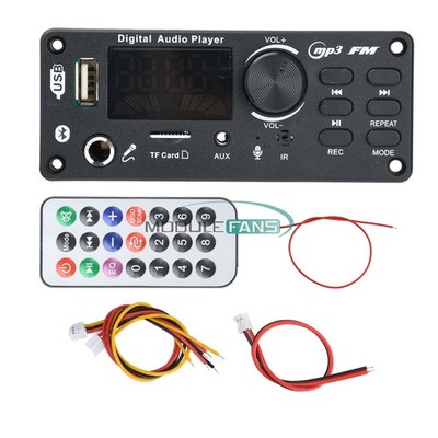 Audio Decoder Module MP3 Bluetooth Audio Lossless Music Playback 87.5-107.5MHz
