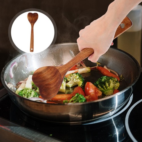 Love Wooden Spoon Heart Shaped Kitchenware Cute Cooking Utensils