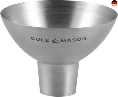 Cole & Mason Dover Trichter für Gewürze, Salz, Pfeffermühlen, Küche, Ros