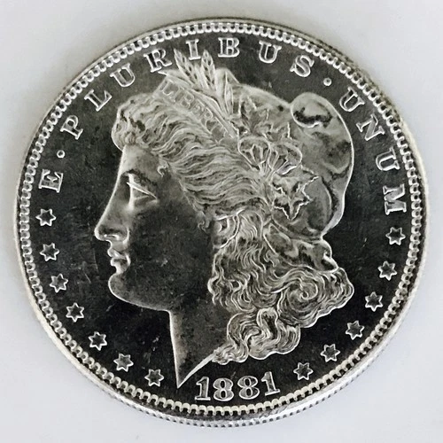 1881 S MORGAN DOLLAR MS+ PL! GORGEOUS LUSTER! GREAT PIECE TO COLLECT! NR #G3426