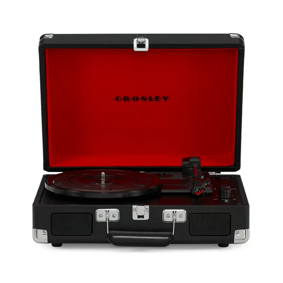 Crosley CR8005G-BK Cruiser Premier Vinyl Record Player with