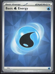 water energy pokemon card value MA] -〈-〉 Card Number / Rarity Basic Water Energy - 279/193