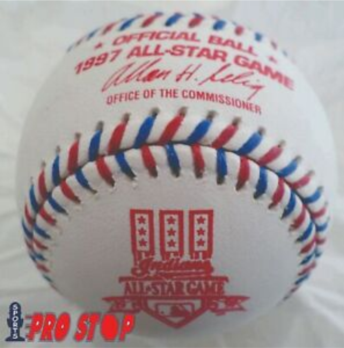 Official 1997 Rawlings ALL STAR Game Baseball - CLEVELAND INDIANS