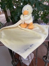 Carters Yellow Duck baby Blanket Lovey love You Duckling Lovie