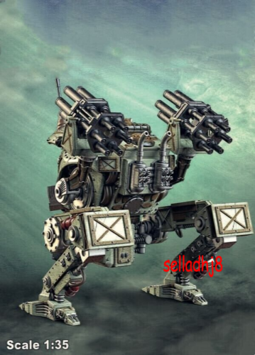 1/35 Resin Figure Steampunk Armored War Robot Model Kit Unassembled Unpainted - Picture 2 of 5